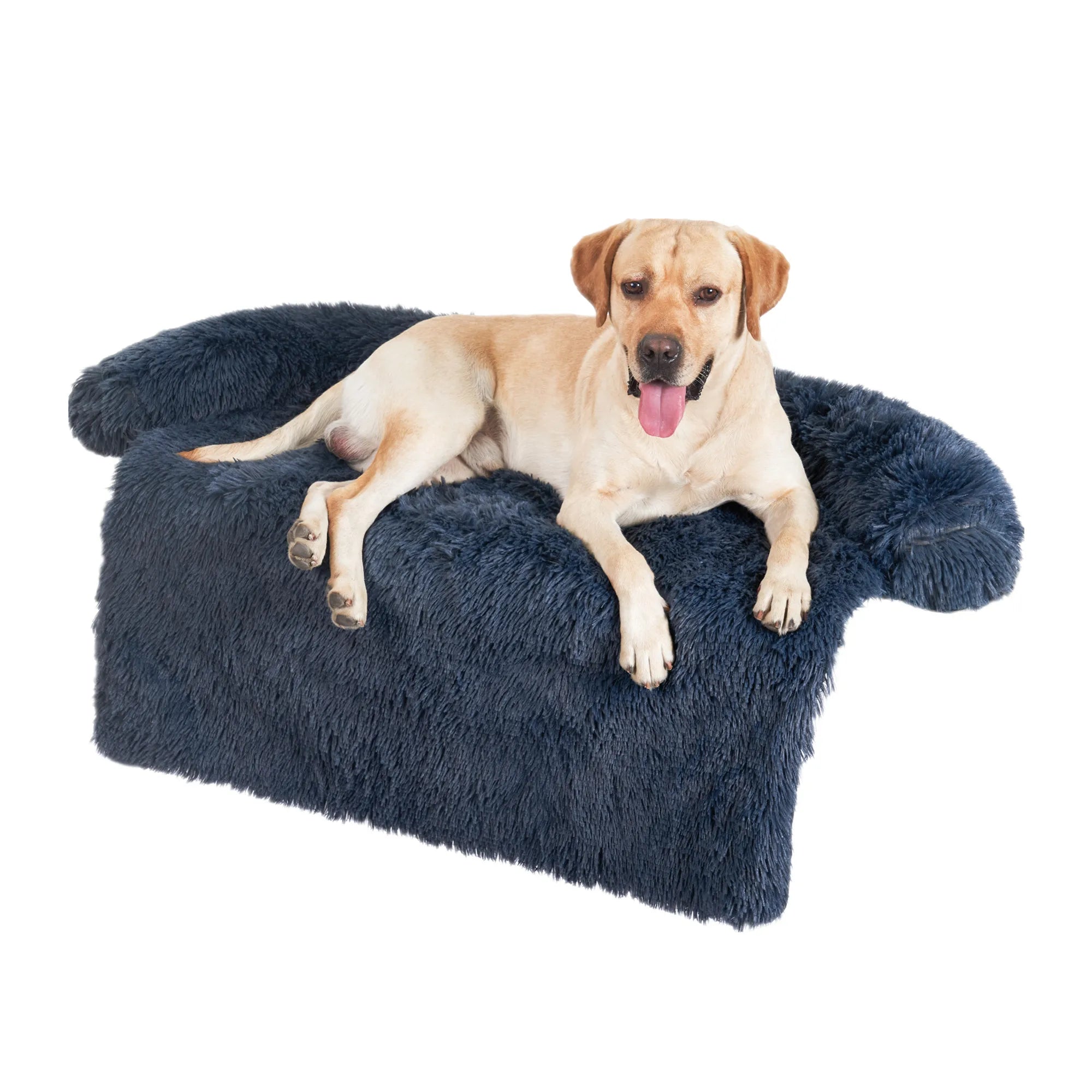 VIP Pet Dog Bed Sofa for Dog Pet Calming Bed Warm Nest Washable Soft  Furniture Protector Mat Cat Blanket Large Dogs Sofa Bed