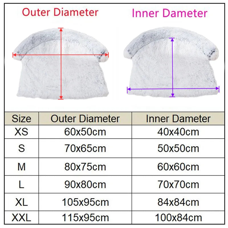 VIP Pet Dog Bed Sofa for Dog Pet Calming Bed Warm Nest Washable Soft  Furniture Protector Mat Cat Blanket Large Dogs Sofa Bed